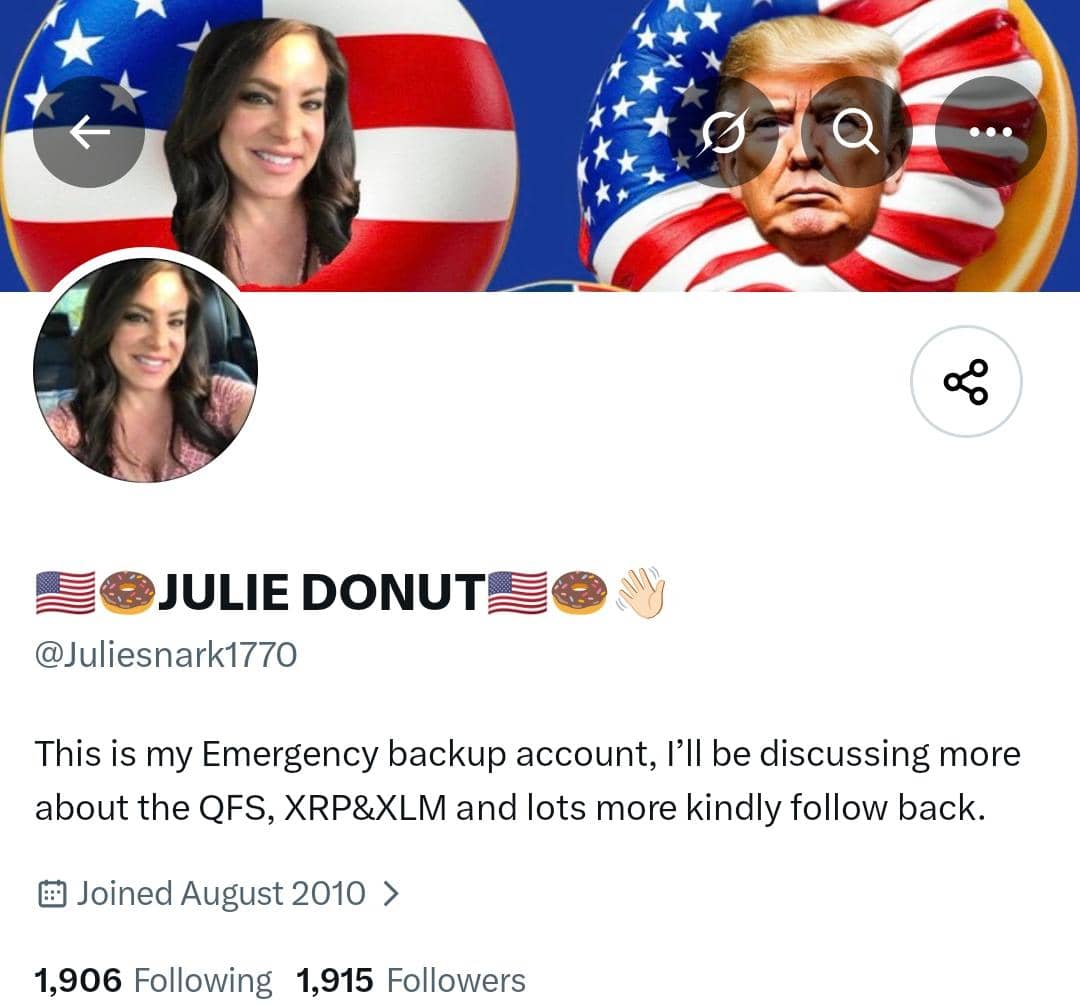 Official backup account